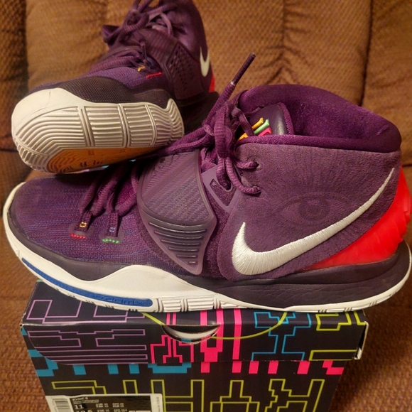Nike Kyrie 6 "Enlightenment" Purple Sz 11 - Picture 1 of 4